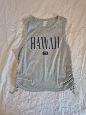 Hawaii Graphic Tank Top - Gray